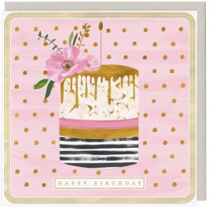 Layered Cake Birthday Card